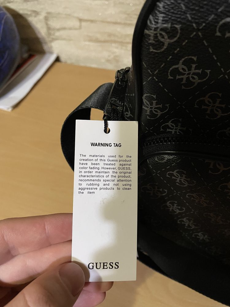 ‼️Guess Vezzola Eco Messenger Bag‼️Новая ориг. мужская сумка-планшет