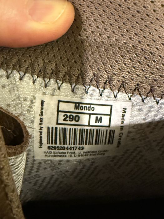 Берці військові Haix Mondo 44/45