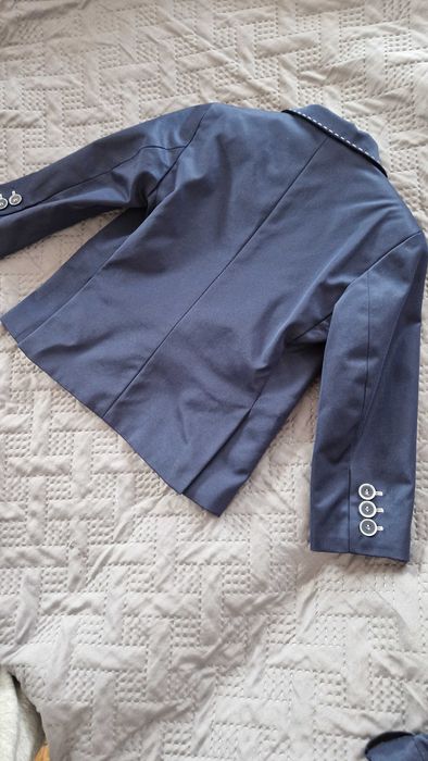 Garnitur chłopięcy rozm 98 z muszką