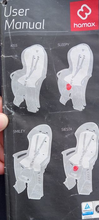 Cadeira HAMAX SMILEY + Fixador