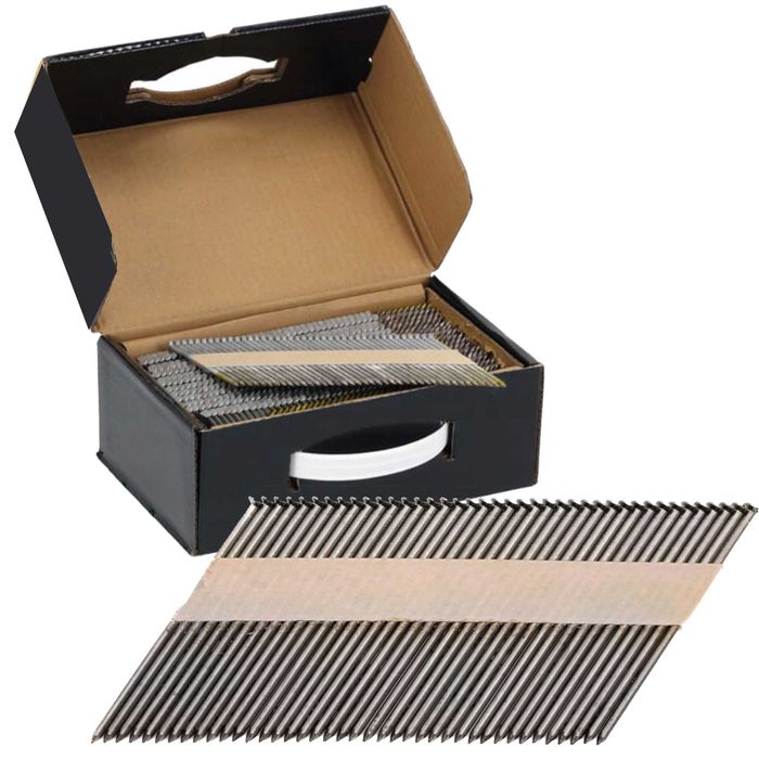 Mocne Gwoździe do gwoździarek gładkie 3,1 x 90mm 1000szt FV, 24H