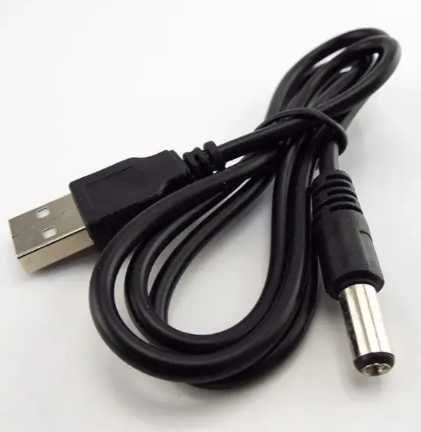Кабель для роутера USB DC 12V DC 5,5x2,1 mm з перехідником на 3.5 мм