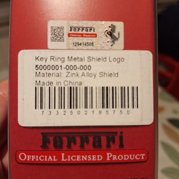 Porta chaves Ferrari Original novo