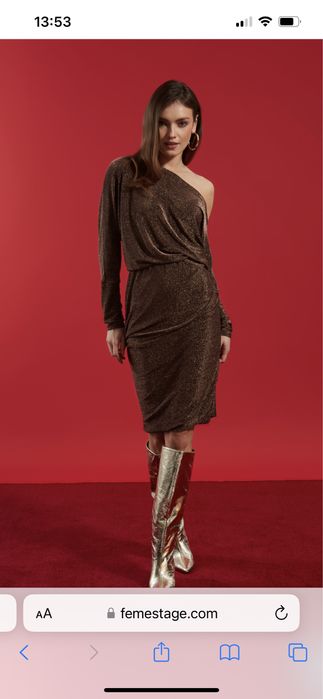 Monnari Femme Stage - sylwestrowa sukienka damska r M. Stan idealny