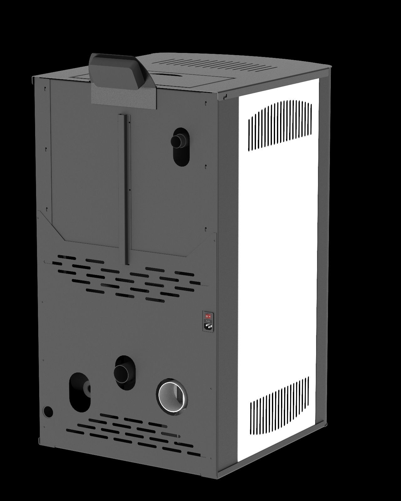Piec na pellet z płaszczem wodnym 13 kw
