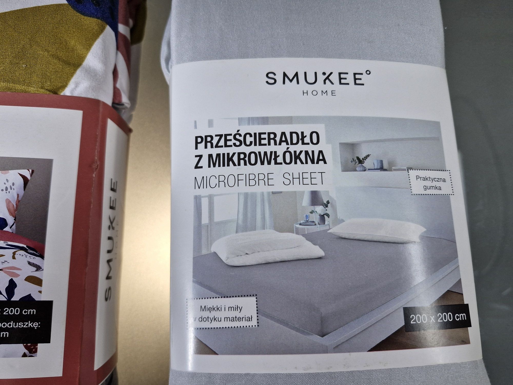 Zestaw Komplet Pościeli z Mikrowłókna K 220x200 P. 2x70x80 Prz.200x200