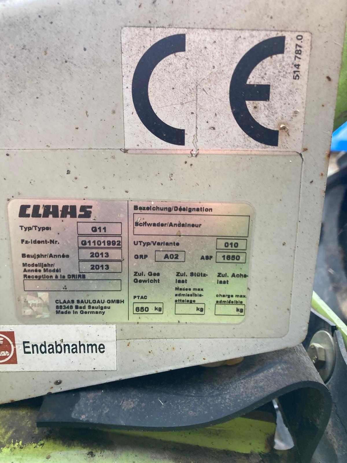 Zgrabiarka CLAAS Liner 420