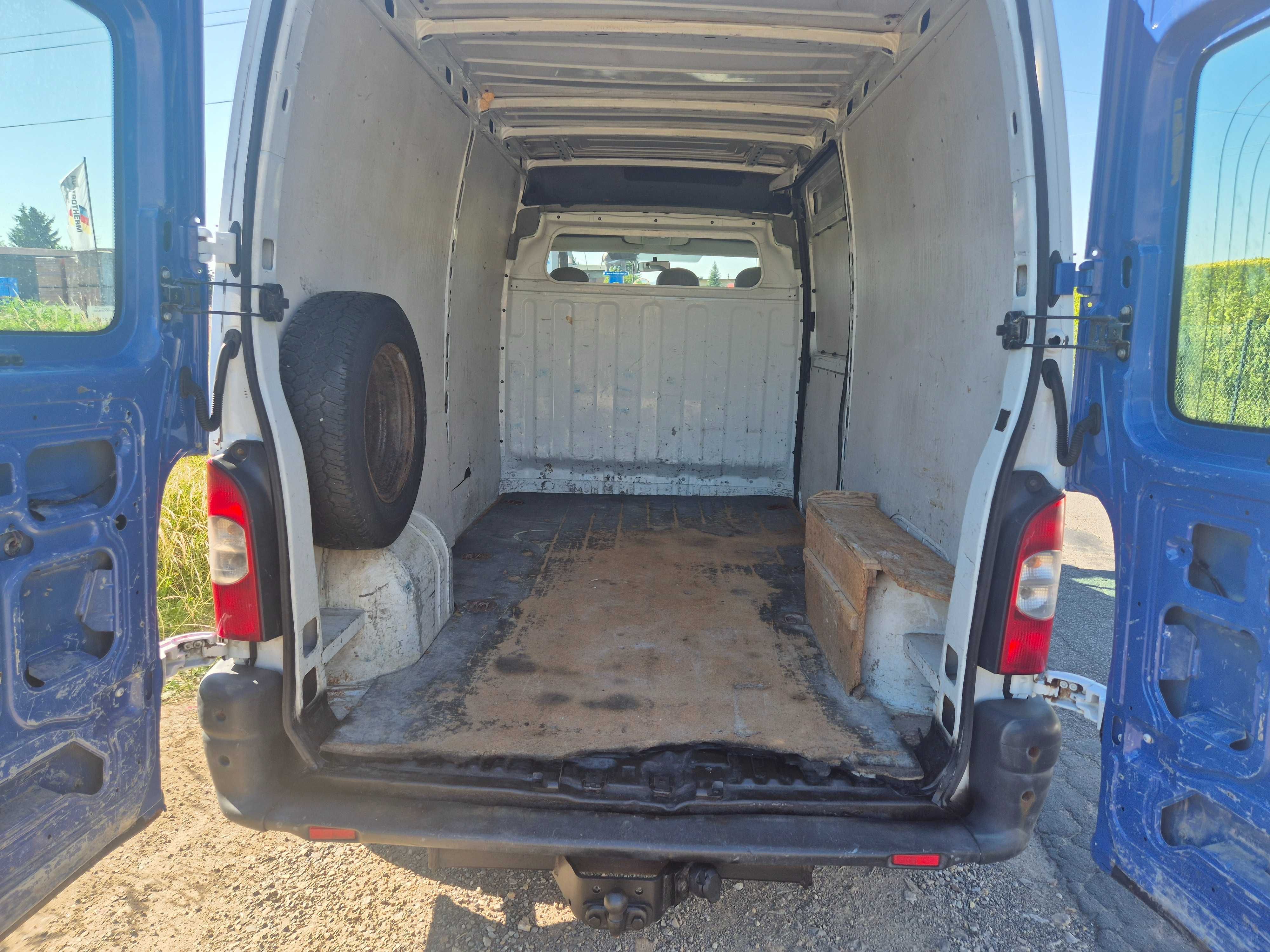 Renault Master*2,5d 113KM*Wspomaganie* 3 osoby* HAK*1 -Właś od 2013r*