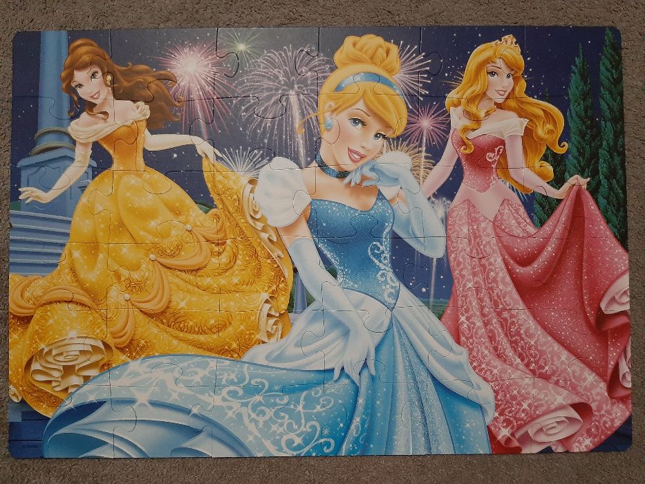 Puzzle Trefl 36 elementy Księżniczki
