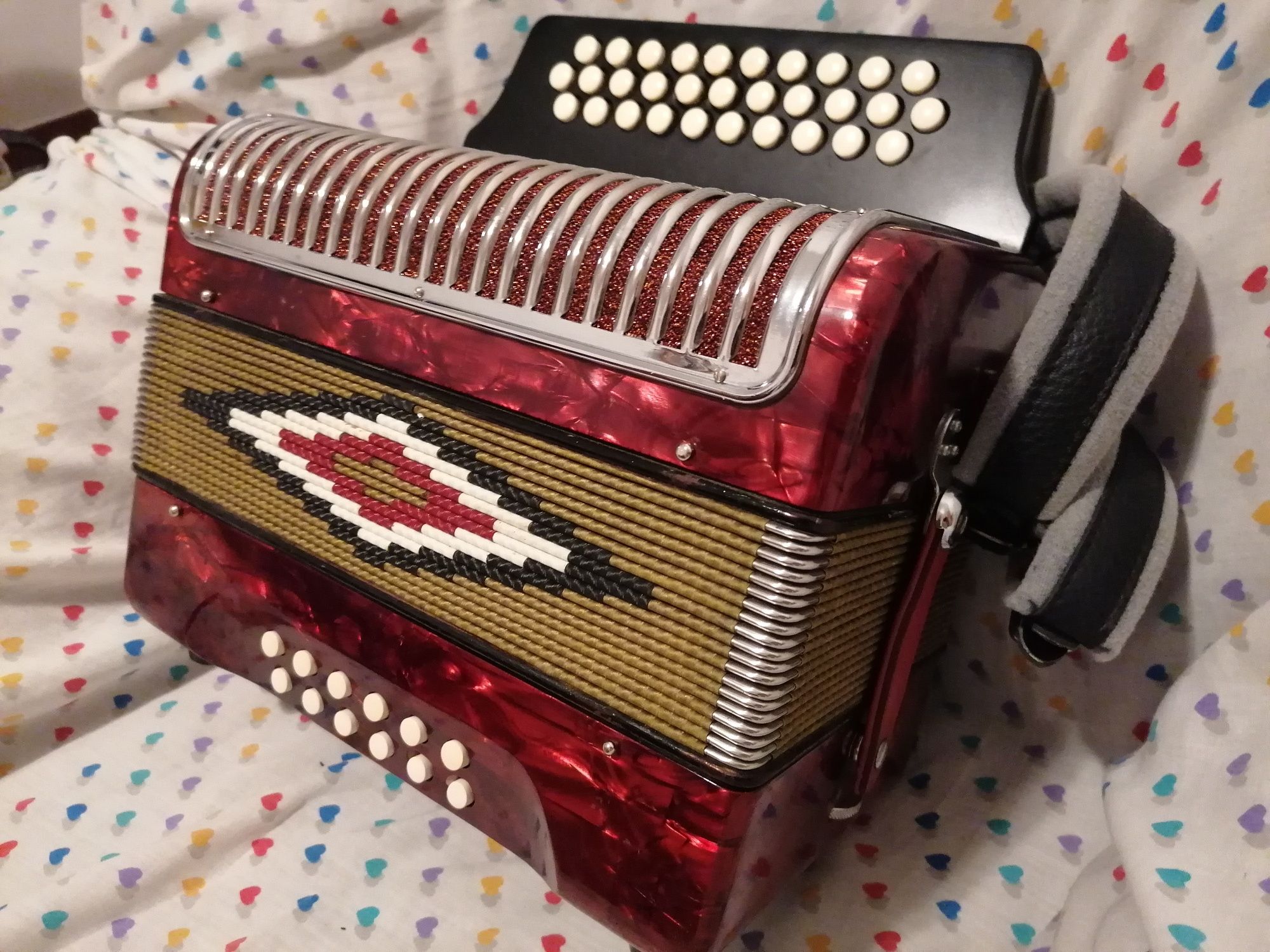 Concertina Hohner Corona lll em Sol