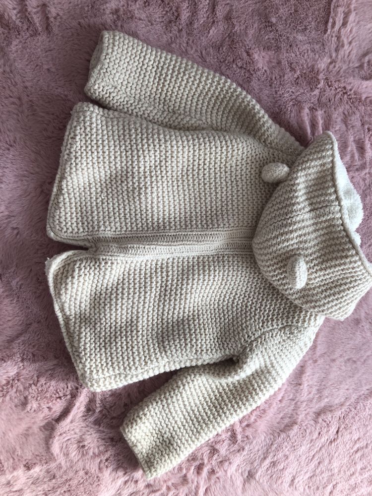 Zara rozmiar 86 kardigan sweter