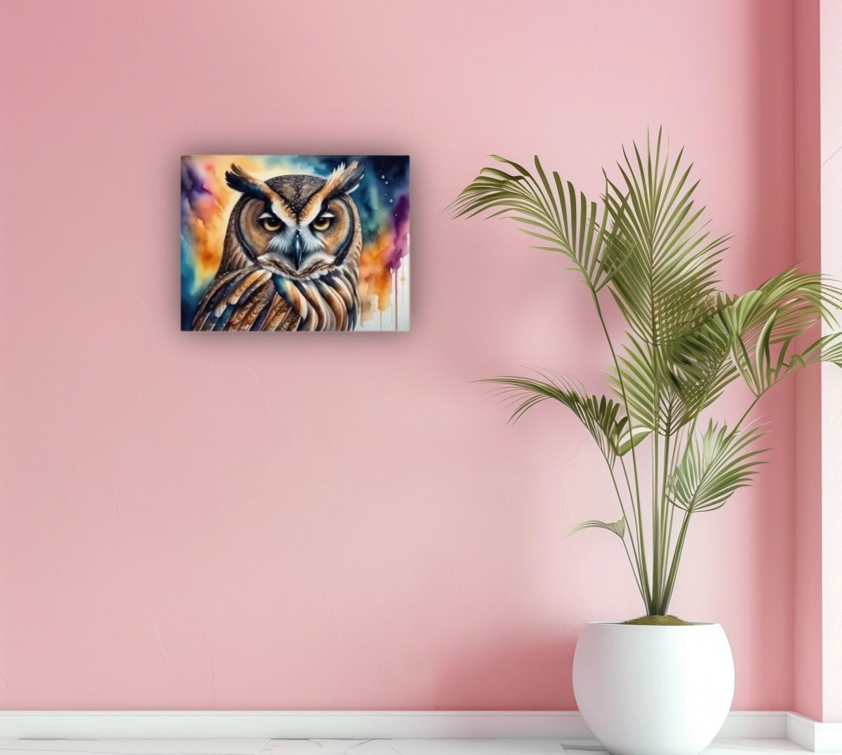 Malowanie po Numerach Farba z Płótnem i Akrylowe Pigmenty 50cm x  40cm