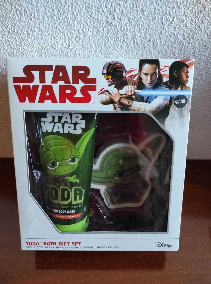 Star Wars - Yoda - Gel de banho e esponja - NOVO