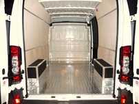 Peugeot Boxer L3H2 zabezpieczenie części ładunkowej