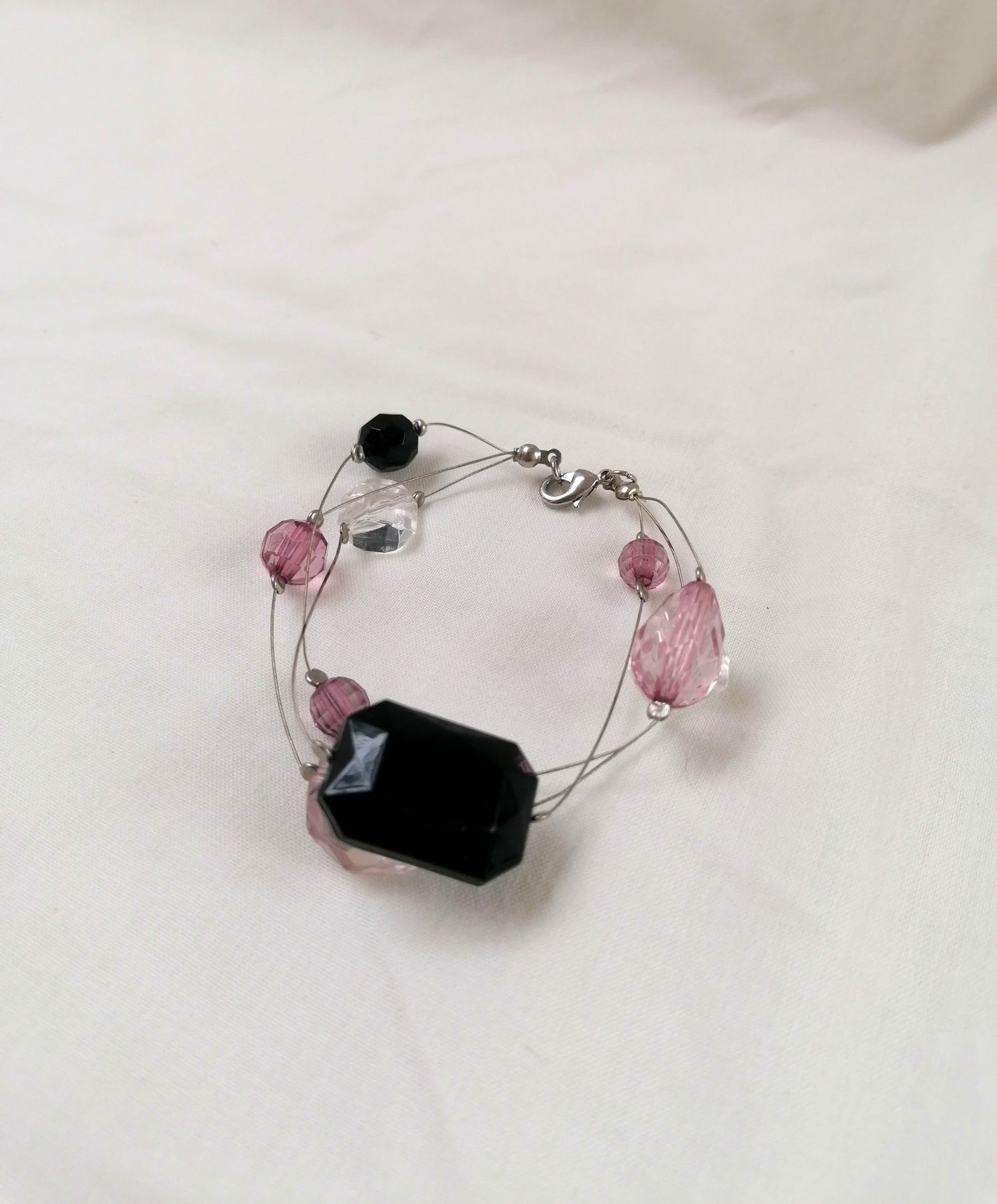 Pulseira de Arame com pedras