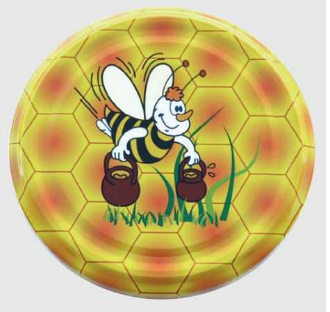 Zakrętki 82 mm - Kolory Wieczka miód miody Nakrętki