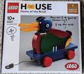LEGO House 40501 The Wooden Duck Drewniana Kaczka z Autografem Bielsko