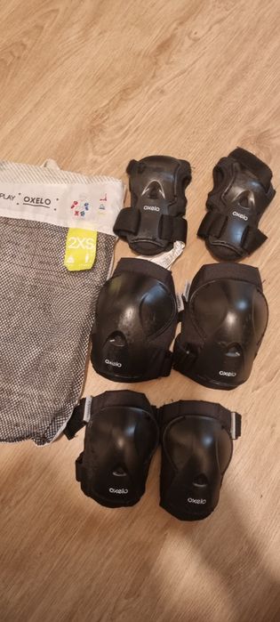 Patins criança menina e protecções