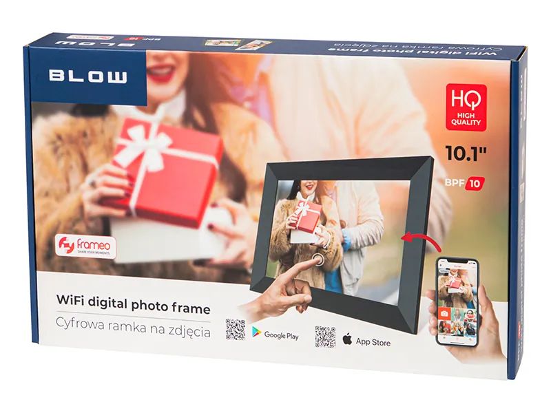 Cyfrowa ramka na zdjęcia BLOW FRAMEO Wi-Fi 10.1 cala 79-702#