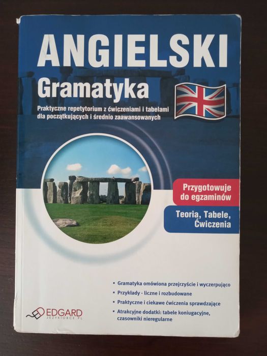Angielski gramatyka repetytorium Edgard + słownik gratis