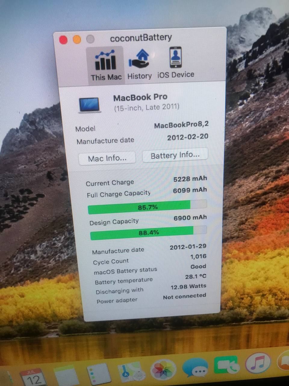 MacBook Pro 15' 2011