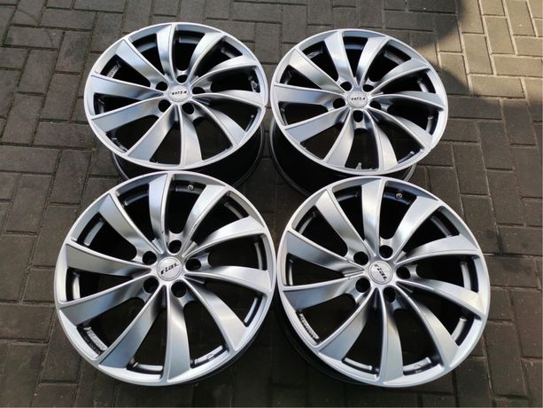 5x120 Alufelgi RIAL R19 TESLA S ET32 8.5j TPMS czujniki 64.1mm GRAFIT