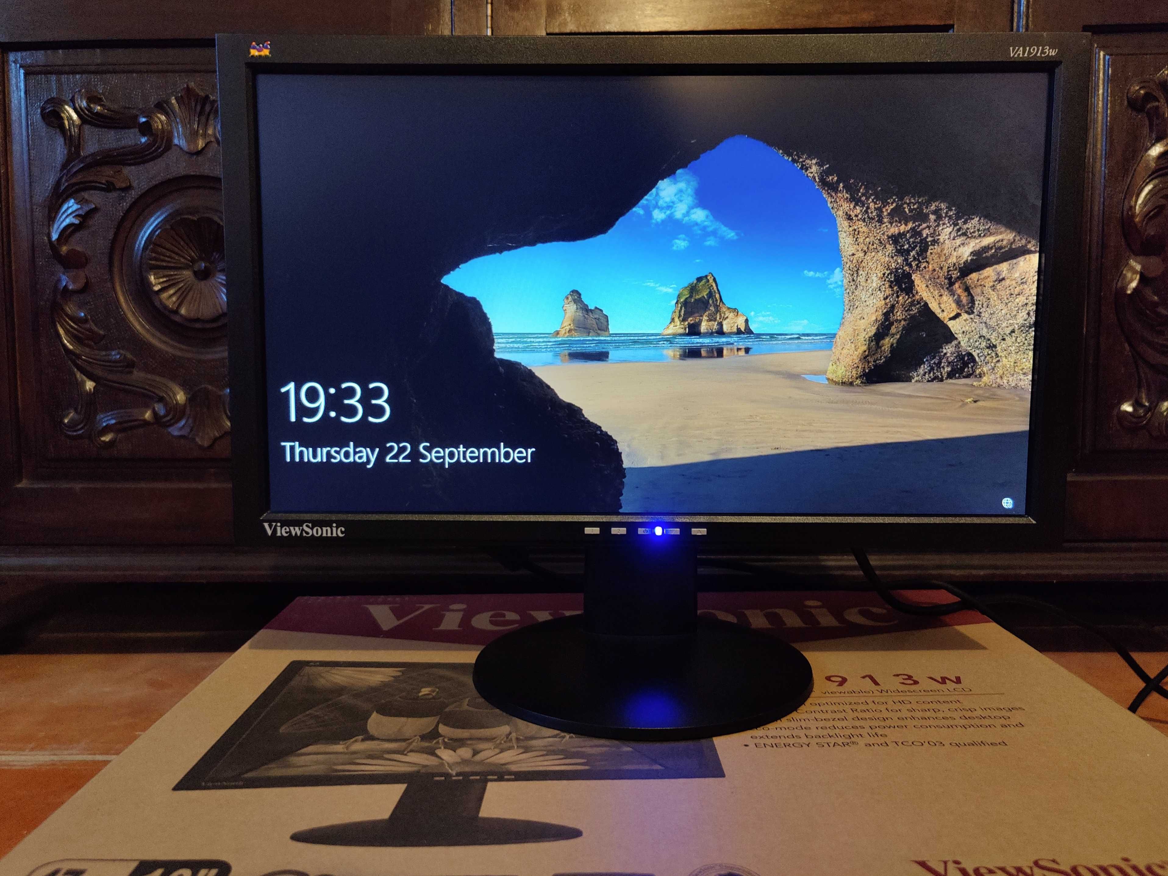 Monitor LCD ViewSonic VA1913w 19"