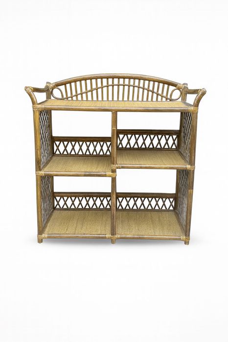 Konsola - regał ratan
Konsola / Regał ratanowy 90x45x85 cm