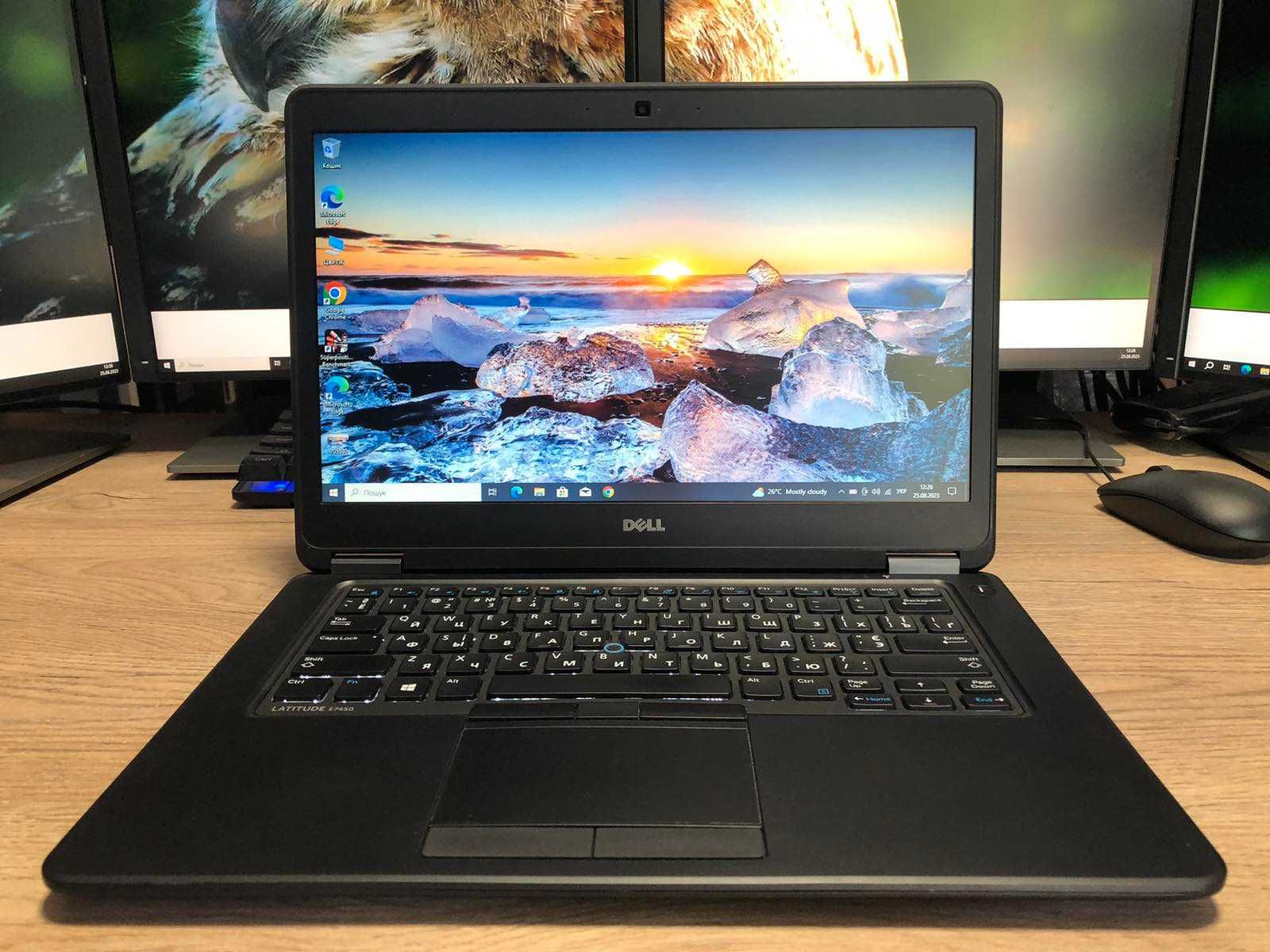 Акция! Ультрабук для офиса Dell E7450 i5-5300U / 8GB DDR3 / SSD 120GB