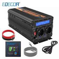 Inversor UPS 12V/220V Onda Pura 2500/5000W Novo p/ Carro, Autocaravana