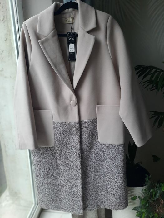 Пальто жіноче шерстяне тепле демісизонне
