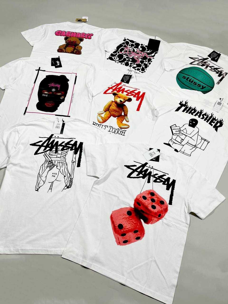 Футболка Stussy, Thrasher, стуссі, стусі Трешер, зіп, зіп худі Stüssy