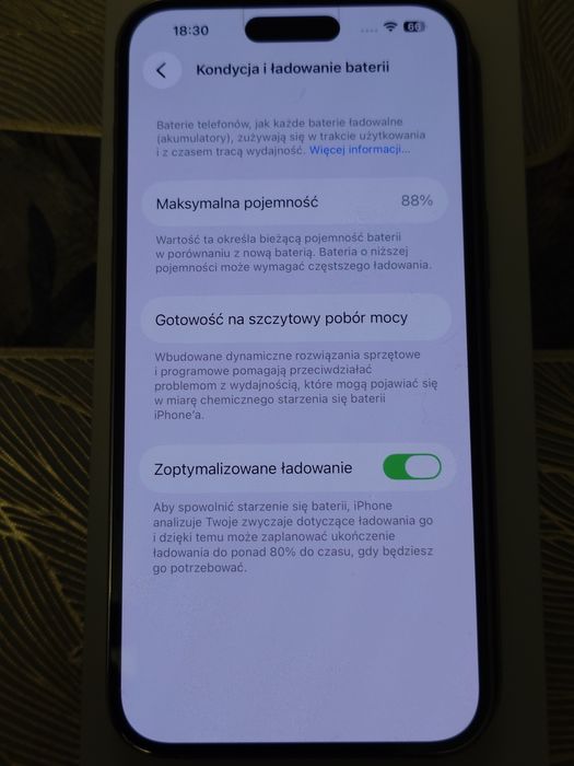 Apple iPhone 14 pro max 128gb Silver od kobiety