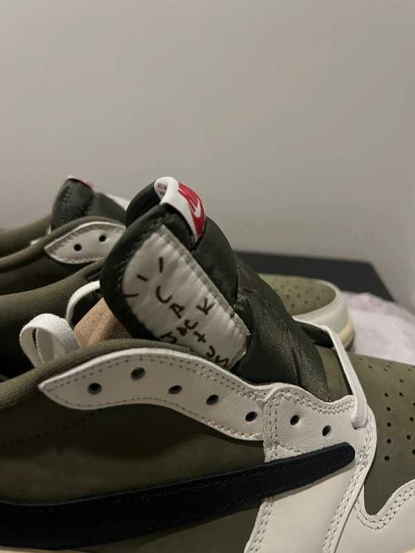 Jordan 1 Retro Low OG SP Travis Scott Olive R.43