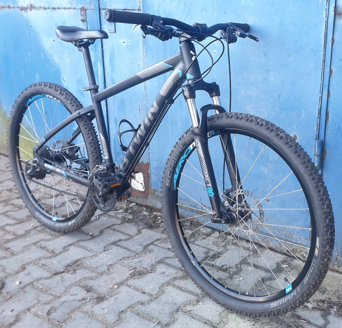 Rower górski 27,5" B'Twin Rockrider 520 tarcze amortyzator mtb góral