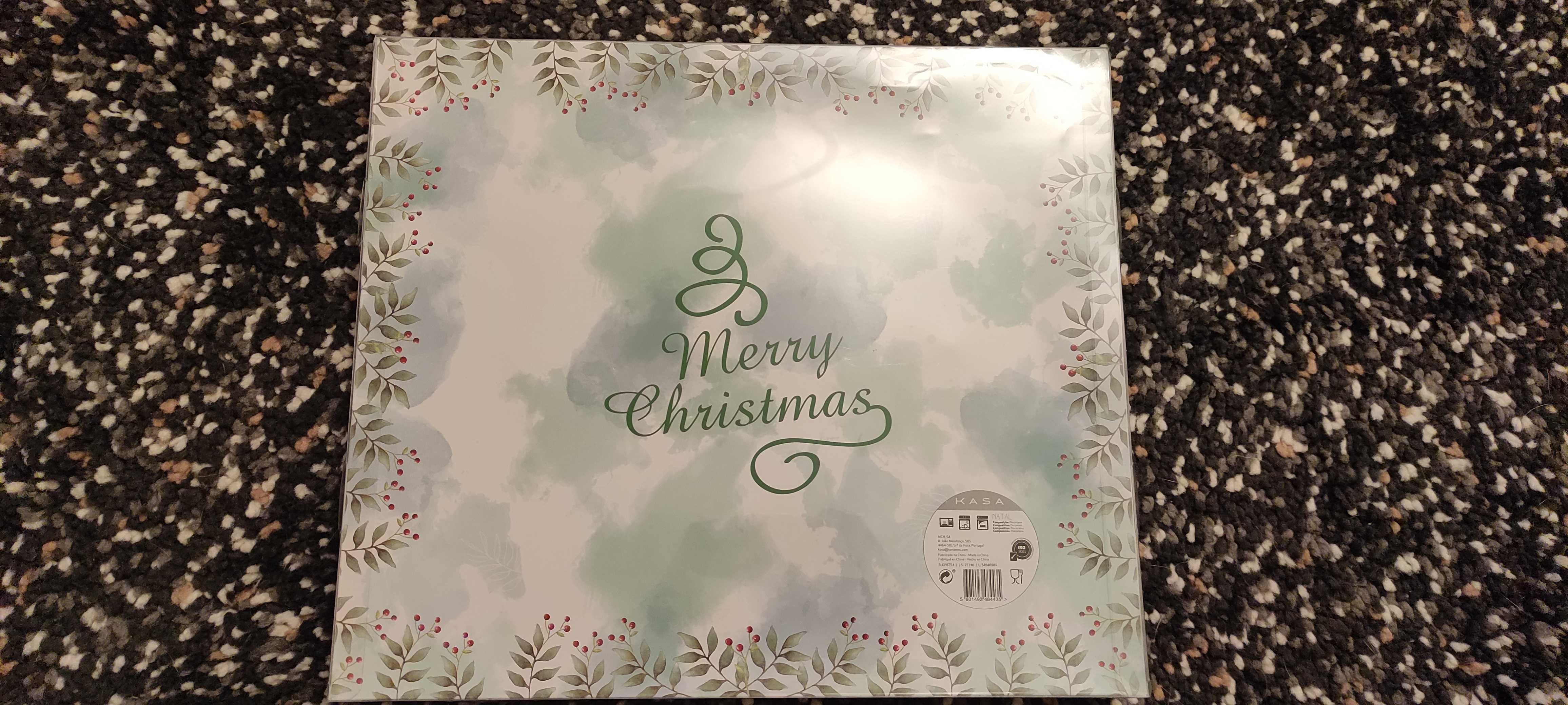 Prato para bolos de Natal