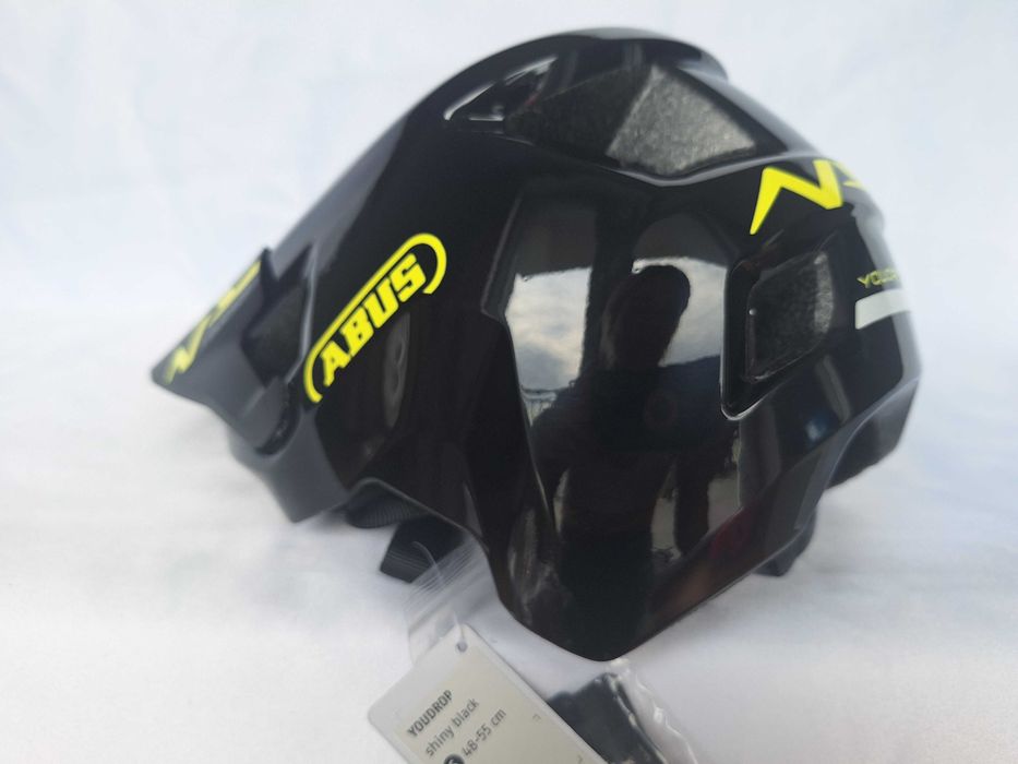 Kask rowerowy Abus Youdrop Shiny Black S 48-55cm