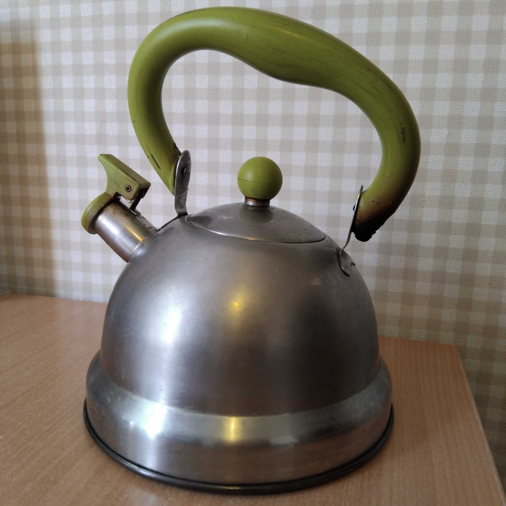 Чайник металевий, газ
