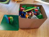 MEGA karton klocków DUPLO! Różne zestawy.