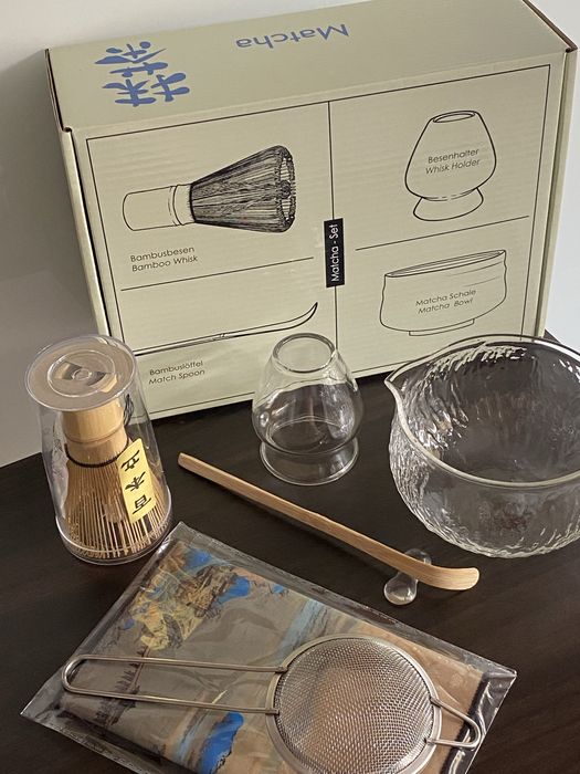 Japan Clear Matcha Set - nowy - 7 elementow