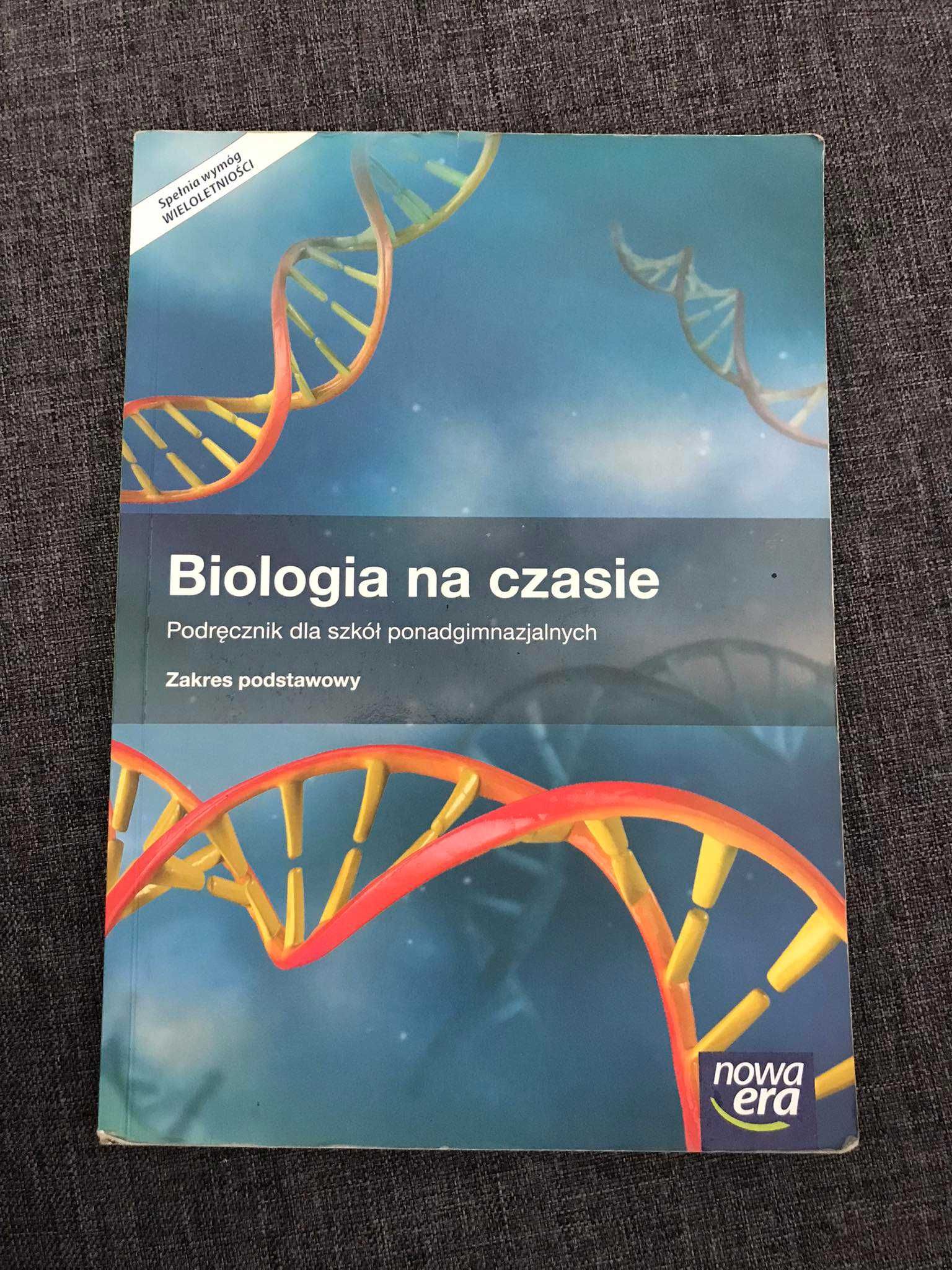 Biologia na czasie podręcznik do szkół ponadgimnazjalnych