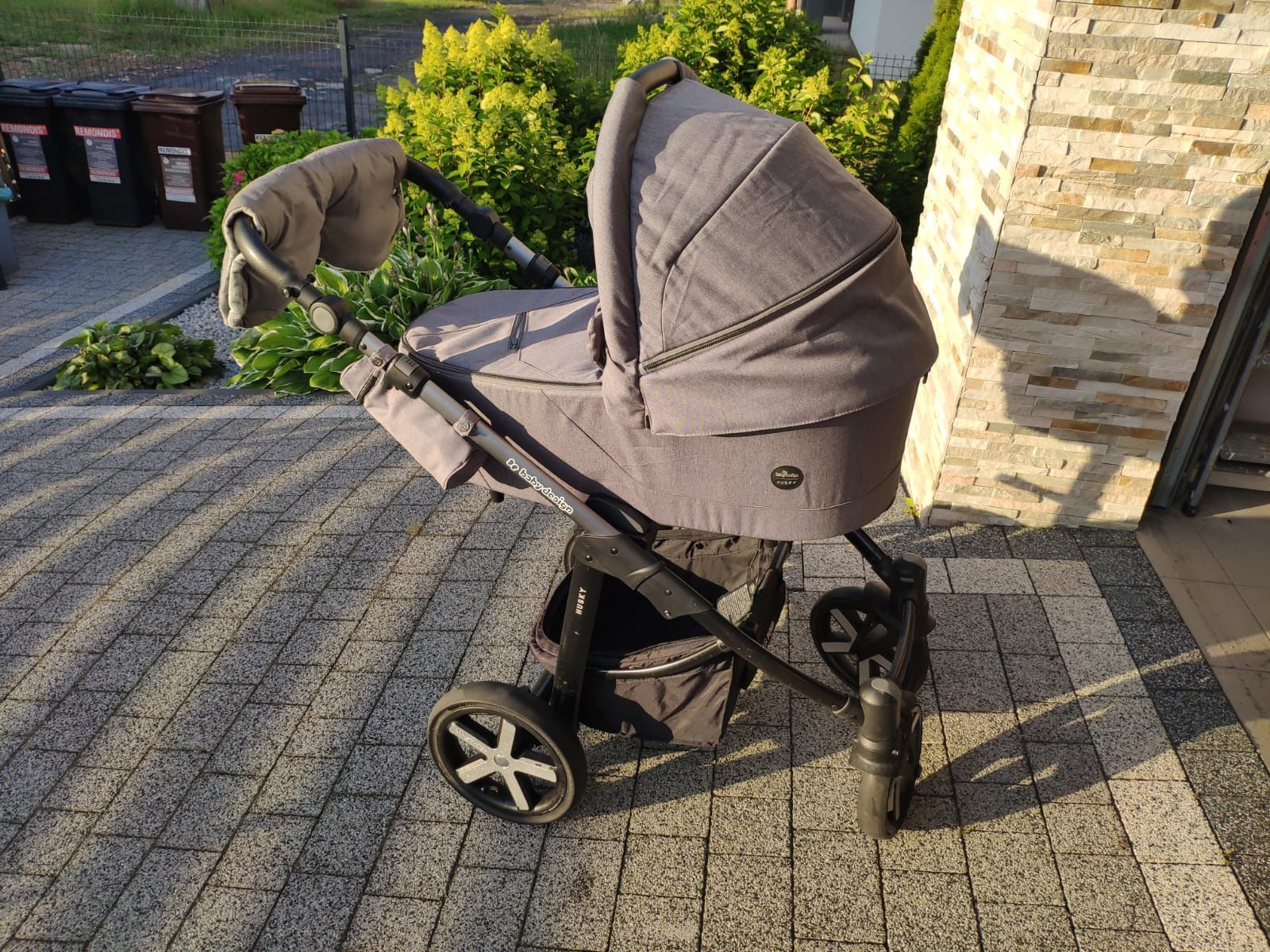 Wózek 2w1 baby design Husky jak nowy + dodatki