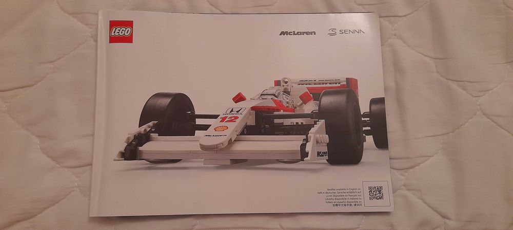 LEGO McLaren MP4/4 e Ayrton Senna F1