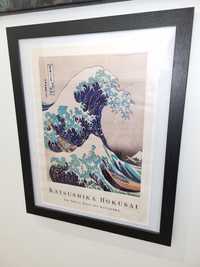 Wielka Fala w Kanagawie Obraz rama Hokusai  great wave