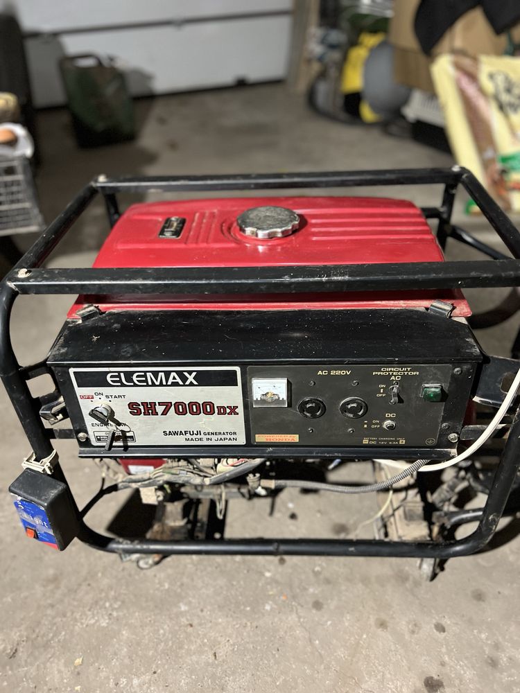 Генератор Honda Elemax SH 7000 dx