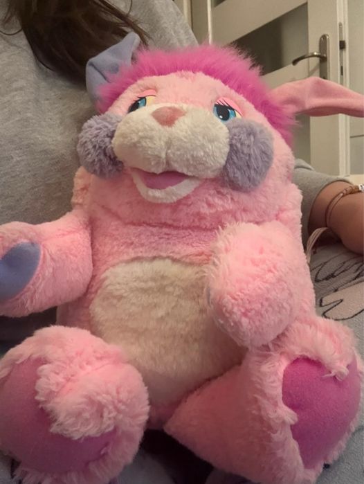 Popples Party Pink plush 1986 Mattel vintage retro 80s nostalgia