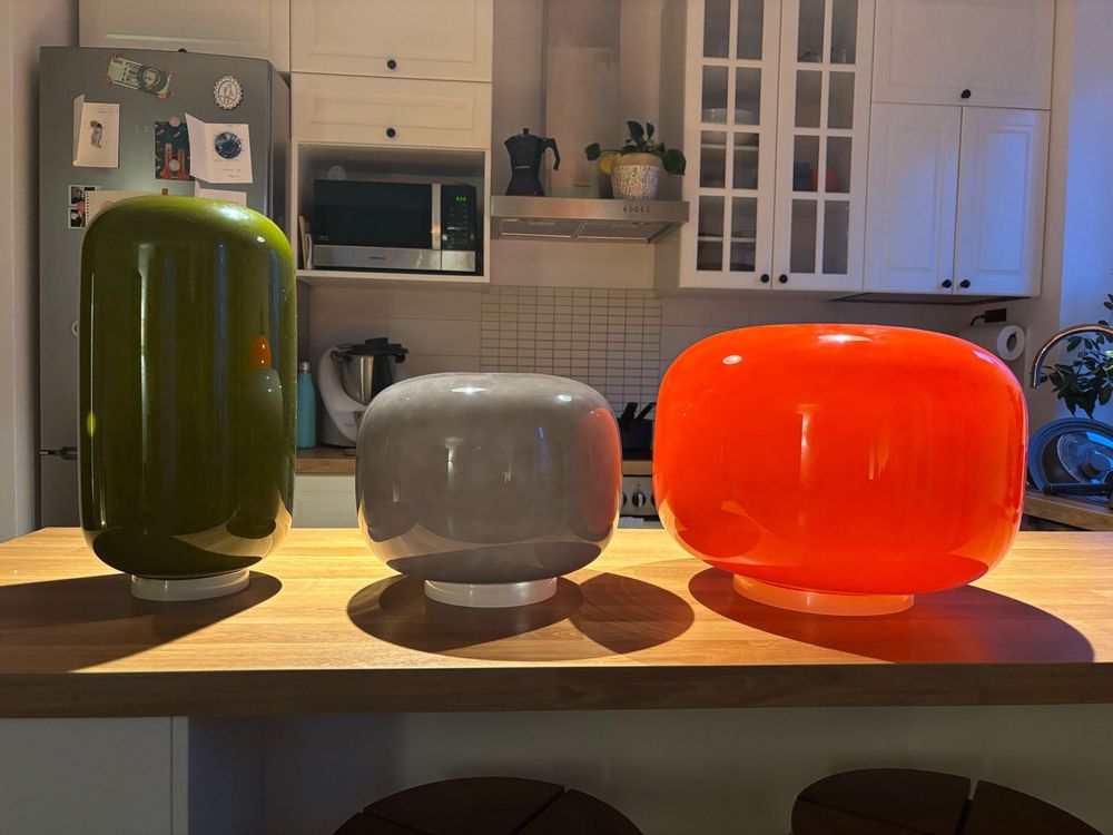 Zestaw trzech lamp Chouchin Foscarini