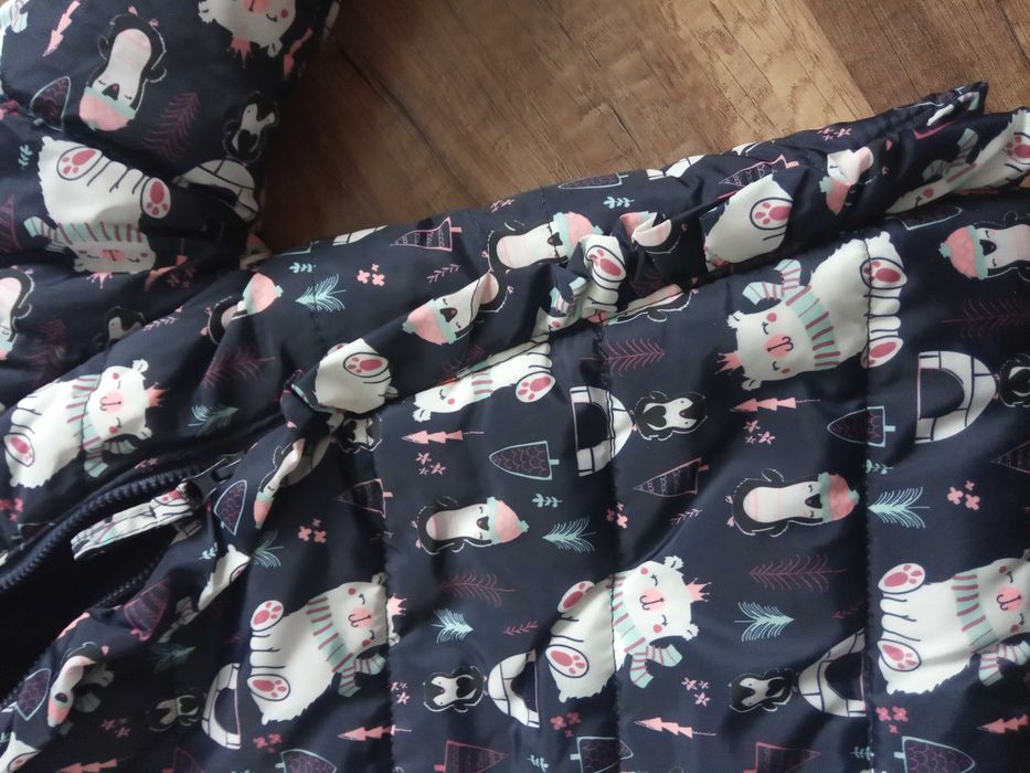 Nowa Urocza kurtka zimowa rozmiar 86