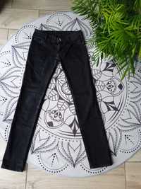 Damskie dżinsy z prostą nogawką rozmiar XS styl Y2k vintage