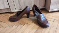 Туфлі туфли жіночі 39 розмір kari коричневі